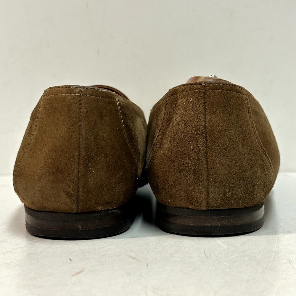VERY GOOD Paul Green Munchen Snuff Suede Penny Loafer Made in Austria UK 7 US 8 - Picture 6 of 10